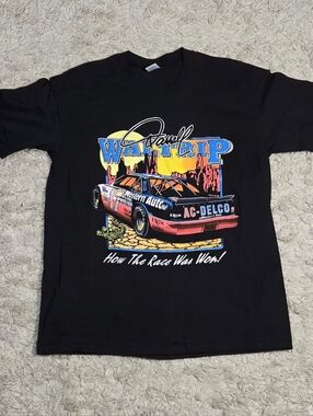 VTG 90s Nascar Waltrip AC Delco Racing Graphic Tee Boxy XL